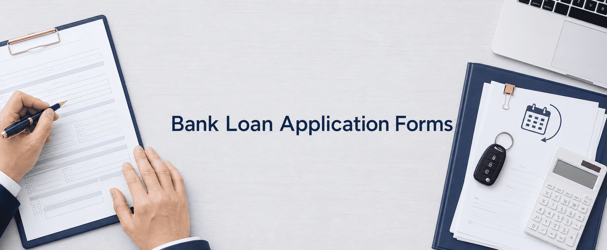 Bank loan application forms