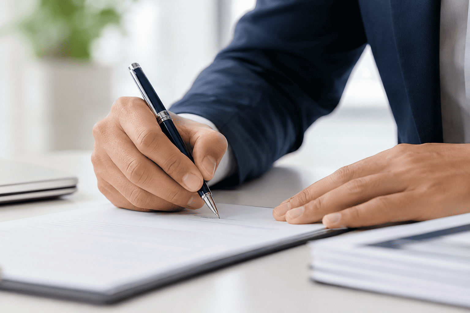 Completing a bank loan application