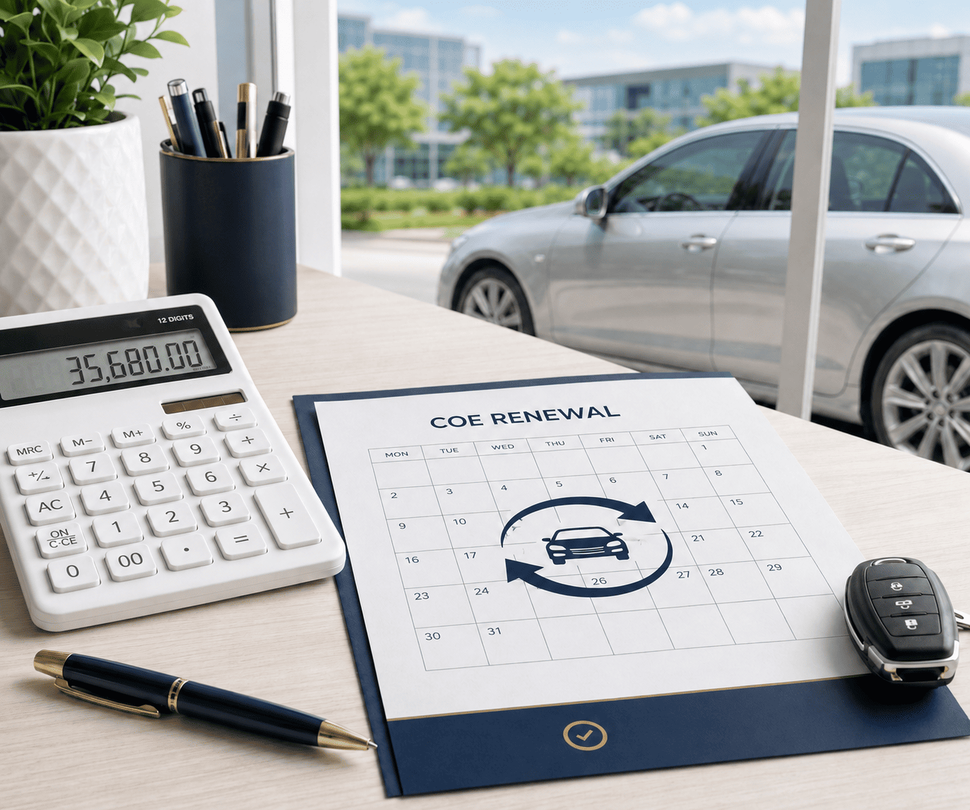 Savings towards a car