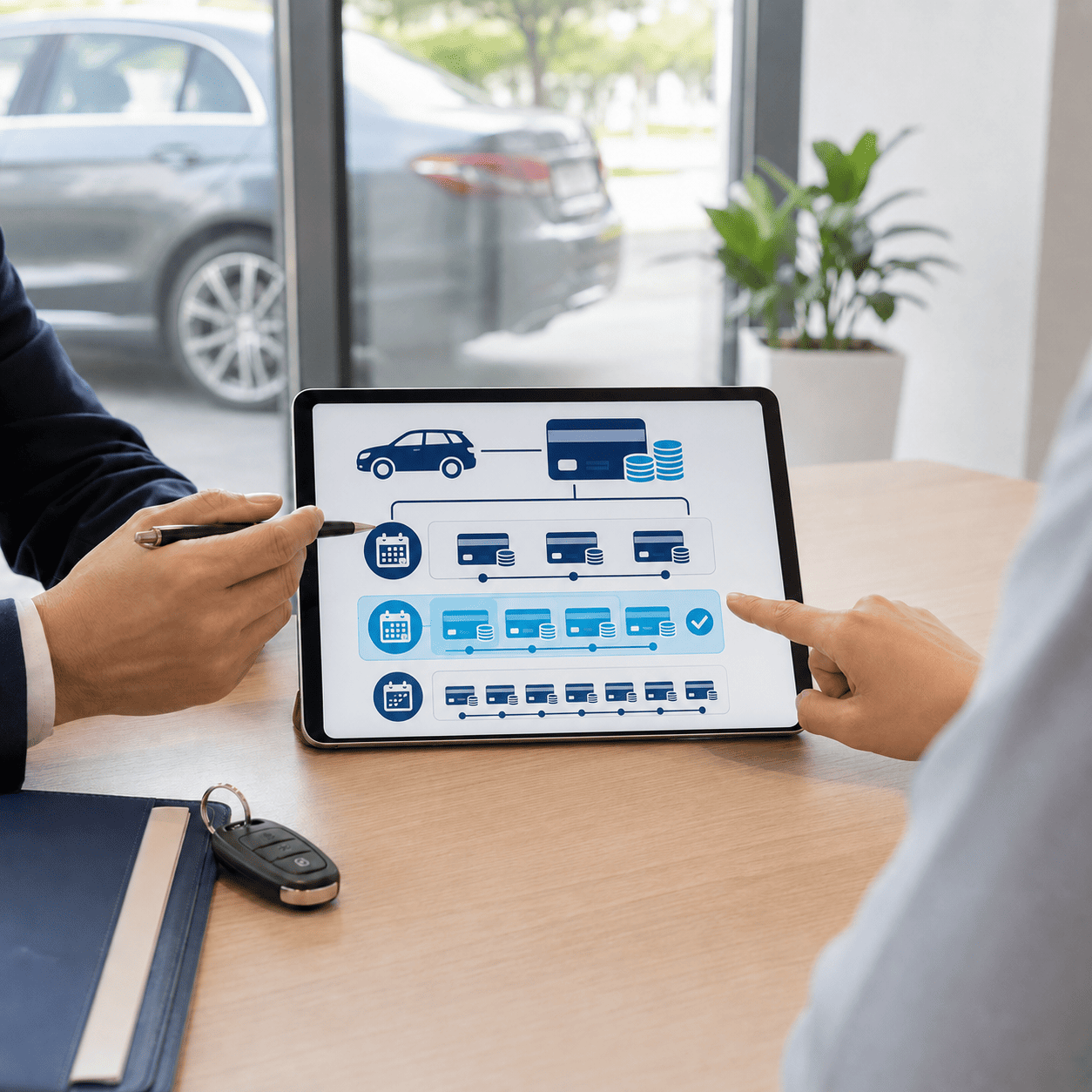 Reviewing flexible payment options